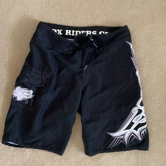 Mens Fox Swim Trunks - Picture 1 of 6